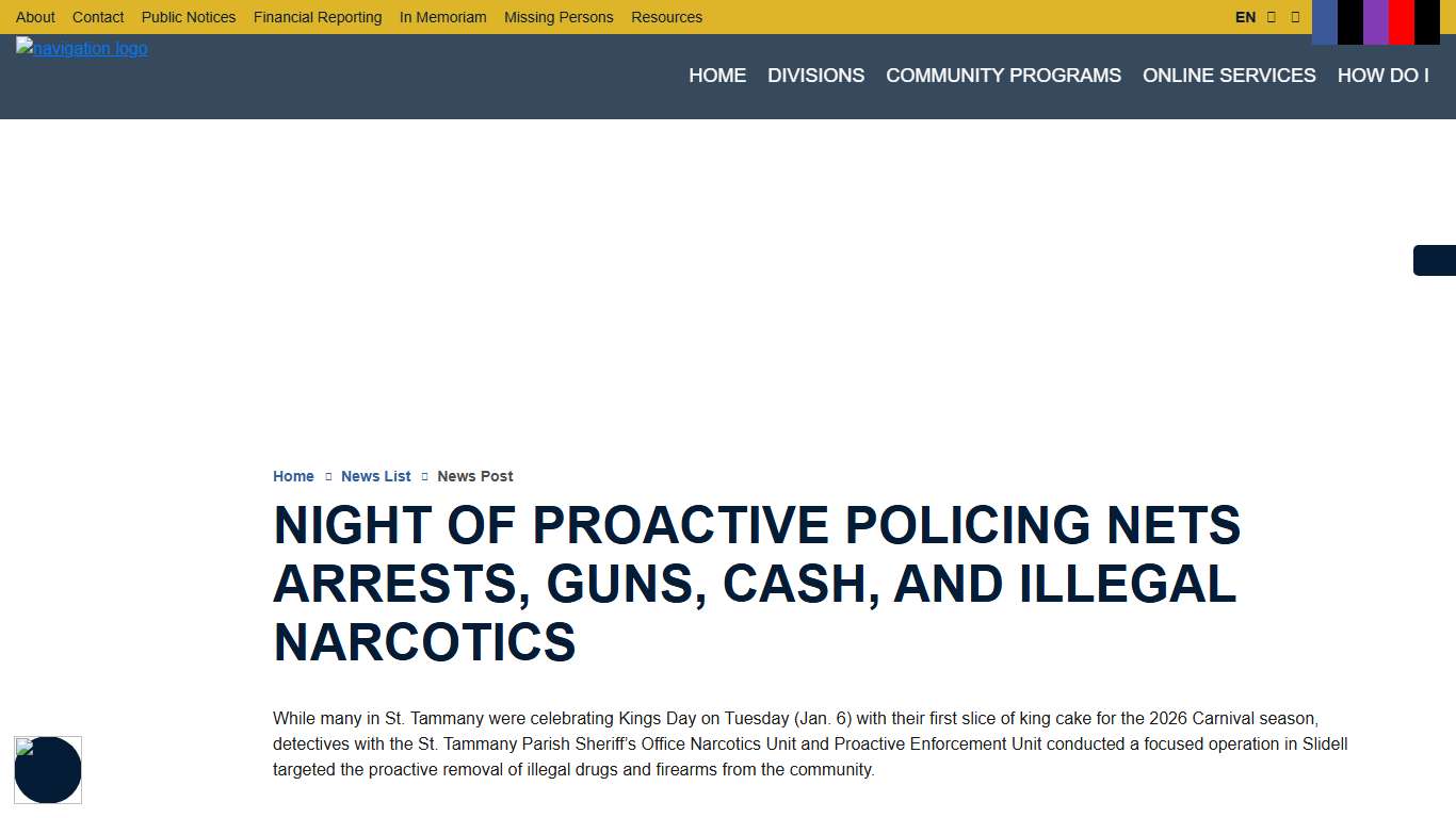 Night of Proactive Policing Nets Arrests, Guns, Cash, and Illegal Narcotics